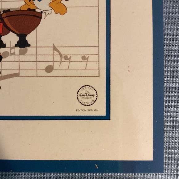 Disney’s Symphony Hour matted and framed - Picture 5 of 9